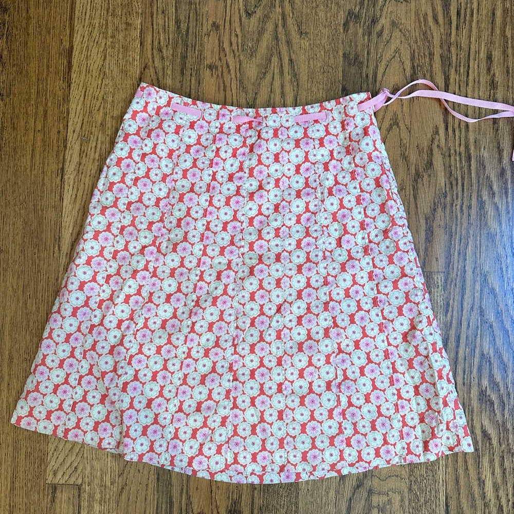 J Crew x Liberty Printed Poplin Skirt. Size 0.